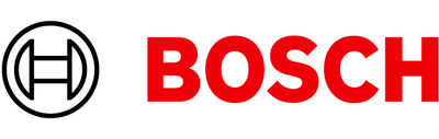 Bosch symbol logo black red